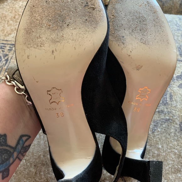 ORO made in Italy woman’s sling back shoes size 38 - Picture 8 of 14